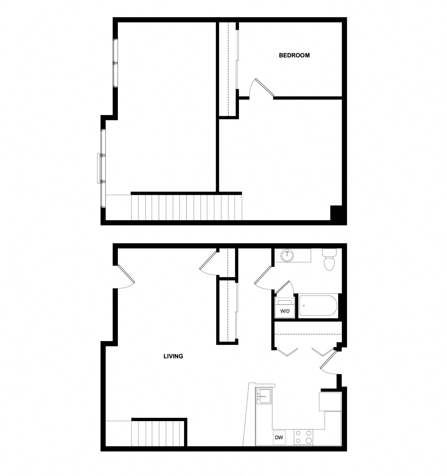 Greenwood Live Work Plan floor plan